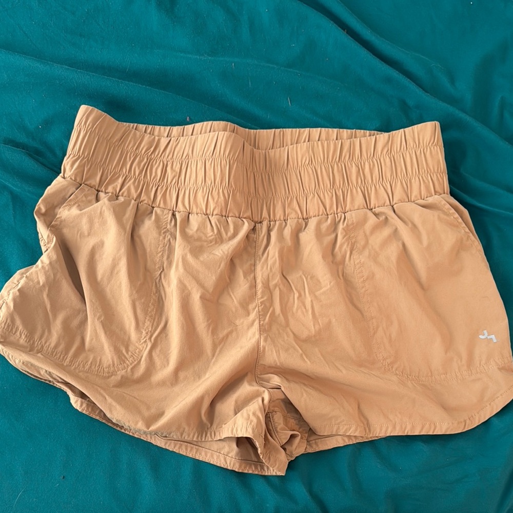 JoyLab Women's Athletic Shorts in Tan